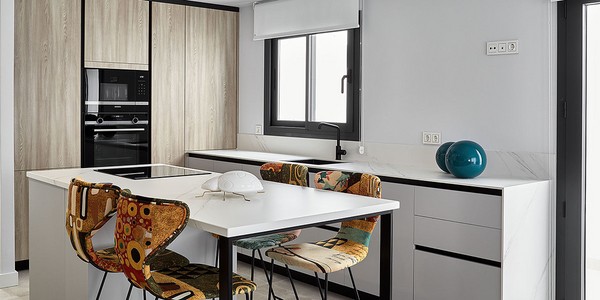 Porcelánico: descubre porqué es tendencia en la cocina